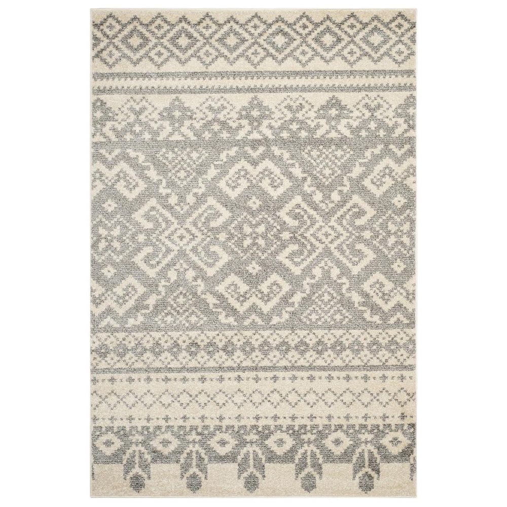 Safavieh Adirondack ADR107B-5 5"1" x 7"6" Ivory/Silver Area Rug, , large