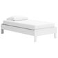 Ashley Socalle Twin Platform Bed in Matte White, , large