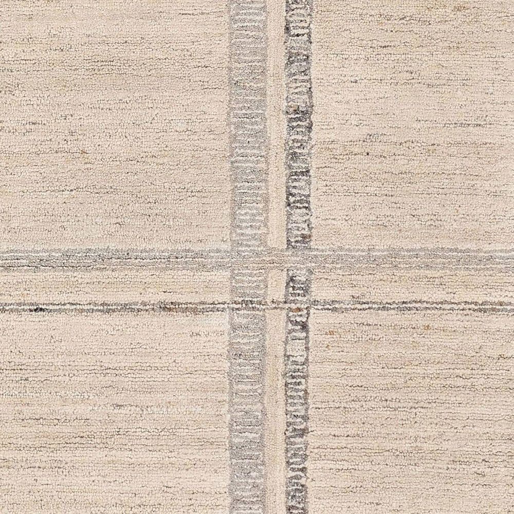 Jaipur Hadi Bilal 5&#39; x 8&#39; Pumice Stone, Humus, Frozen Dew, Fog and Almond Milk Area Rug, , large