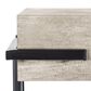 Safavieh Jett Console Table in Light Grey/Black, , large