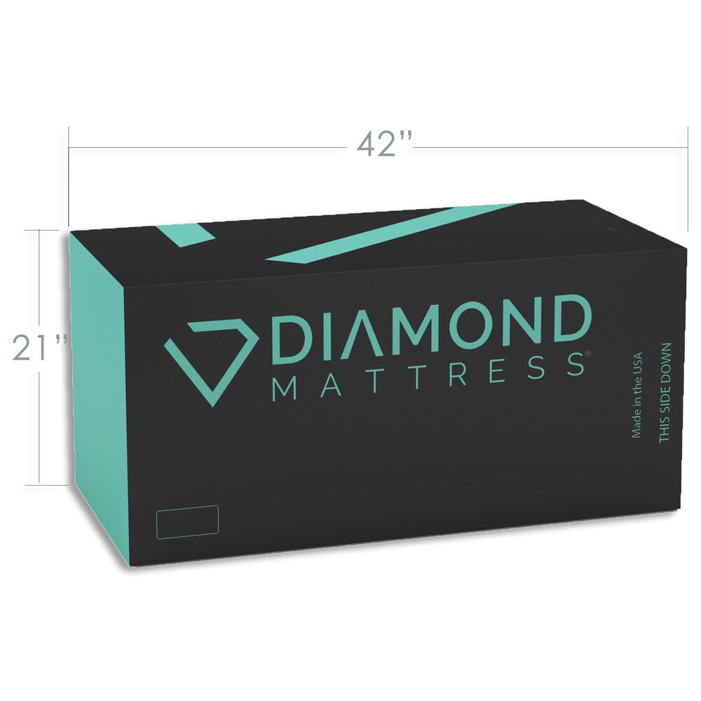 Hearth and Haven Diamond  Graphene Firm Twin Mattress, , large