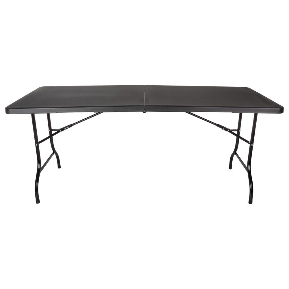 Timberlake 6-Foot Folding Table in Black - Table Only, , large