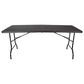 Timberlake 6-Foot Folding Table in Black - Table Only, , large