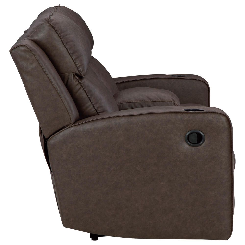 Ashley Lavenhorne Manual Loveseat in Granite, , large