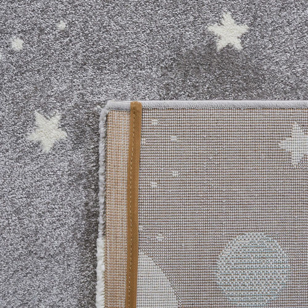 Safavieh Carousel 2&#39;3&quot; x 10&#39; Grey and Lavender Kids Runner, , large