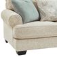 Ashley Monaghan Stationary Loveseat in Sandstone, , large