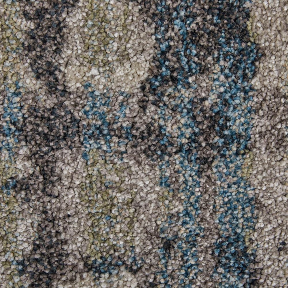 Feizy Rugs Skyview 2&#39;6&quot; x 7&#39;3&quot; Gray and Beige Runner, , large