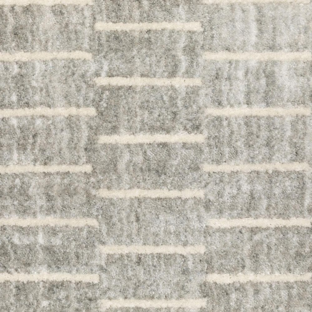 Oriental Weavers Oliver OLV01 Grey and Beige 2'3" x 7'6" Runner, , large