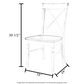 Modway Confer Dining Vinyl Side Chair in White, , large