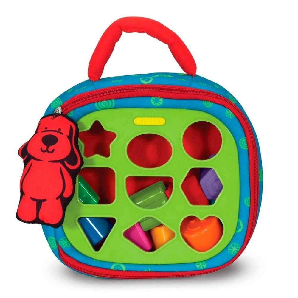 Melissa & Doug Take-Along Shape Sorter Baby and Toddler Toy, , large
