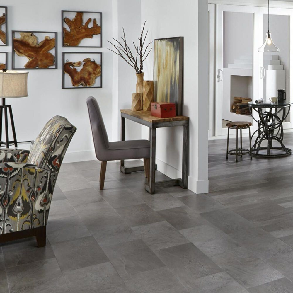 Mannington Meridian Carbon 12" x 24" Luxury Vinyl Tile, , large
