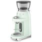 SMEG Conical Burr Coffee Grinder in Pastel Green, , large