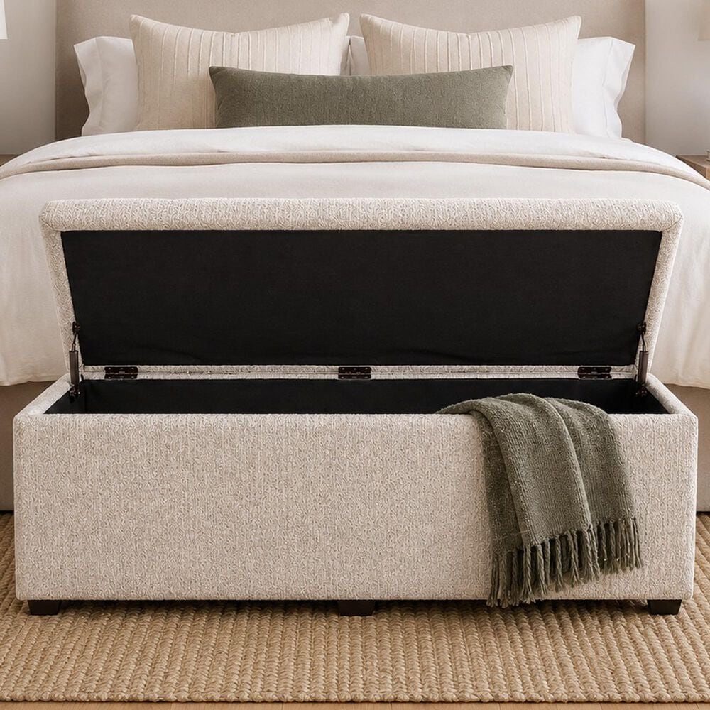 Sanford Esplanade Bed Bench in Ivory, , large