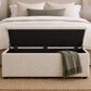 Sanford Esplanade Bed Bench in Ivory, , large