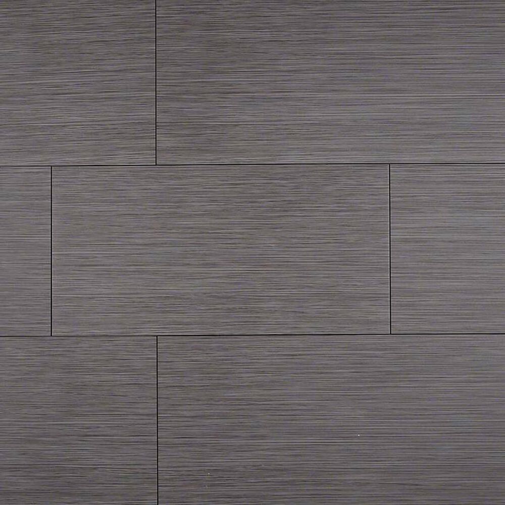 MS International Focus Graphite Rectangle 12" x 24" Porcelain Tile, , large