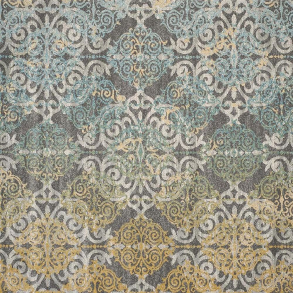 Safavieh Evoke EVK230D 2&#39;3&quot; x 15&#39; Grey and Ivory Runner, , large