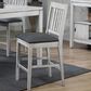 Radius Summer Winds Island Dining Set in White Gray, , large