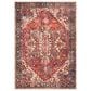 Surya Amelie AML-2308  6"7" x 9"2" Rust, Green, Butter, Denim, Purple, Rose and Clay Area Rug, , large