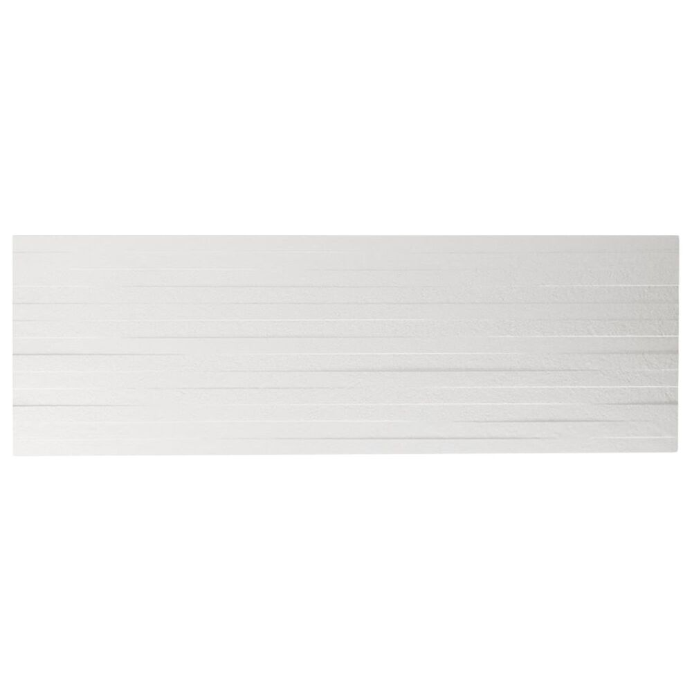 Soho Studio Accent Multistone White 12" x 36" Ceramic Tile, , large