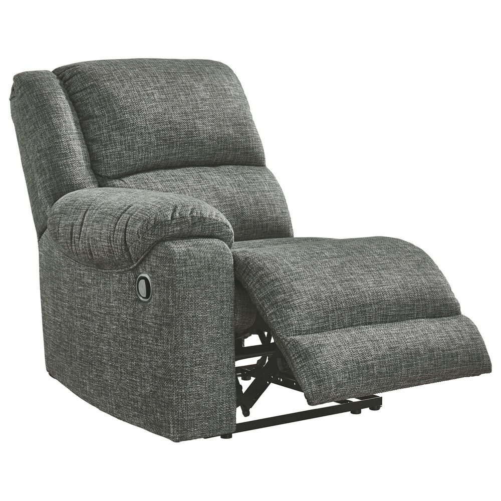 Signature Design by Ashley Goalie 6-Piece Manual Reclining Curved Sectional in Pewter, , large