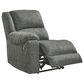 Signature Design by Ashley Goalie 6-Piece Manual Reclining Curved Sectional in Pewter, , large