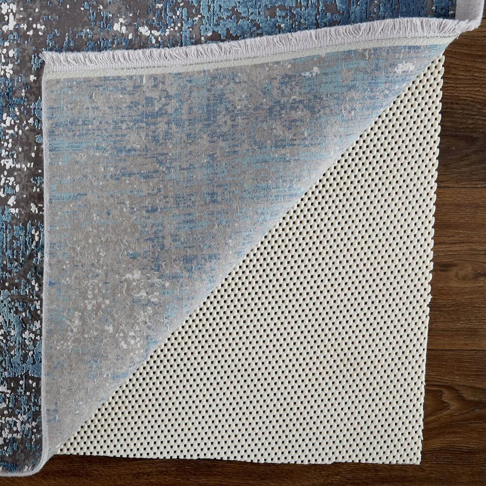 Feizy Cadiz 3&#39;2&quot; x 5&#39; Blue and Gray Area Rug, , large