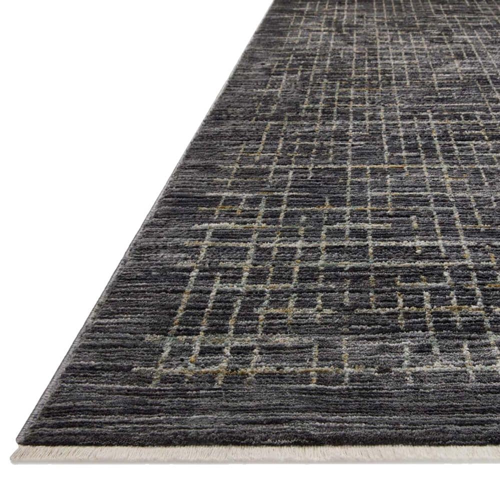 Loloi Soho 5&#39;3&quot; x 7&#39;9&quot; Onyx and Silver Area Rug, , large