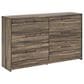 Ashley Elbrim 6-Drawer Dresser in Weathered Brown, , large