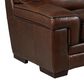 Simon Li 3-Piece Stationary Leather Living Room Set in Longhorn Bramble, , large
