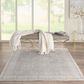Nourison Starry Nights STN02 5" x 7" Cream and Grey Area Rug, , large