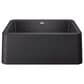 Blanco Ikon 27" Apron Single Bowl Farmhouse Sink in Anthracite, , large