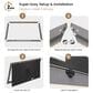 Deco TV Frames Premiere 50" 50"  Premiere Bezel for Samsung the Frame TV in Antique Silver and Black, , large