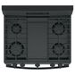 GE Appliances 5.0 Cu. Ft. Freestanding Gas Range in Black, , large