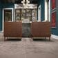 Dal-Tile Artcrafted Tide 1" x 6" Straight Joint on 11.5" x 9.75" Glazed Ceramic Mosaic Sheet, , large