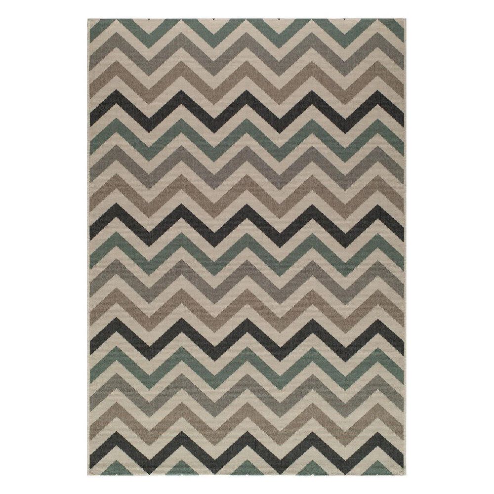 Momeni Baja BAJ-9 6'7" x 9'6" Sage Area Rug, , large