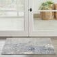 Nourison Silk Shadows 2" x 3" Blue and Sky Area Rug, , large