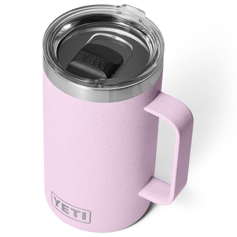 YETI Rambler 24 Oz Mug with MagSlider Lid in Black Cherry Blossom, , large