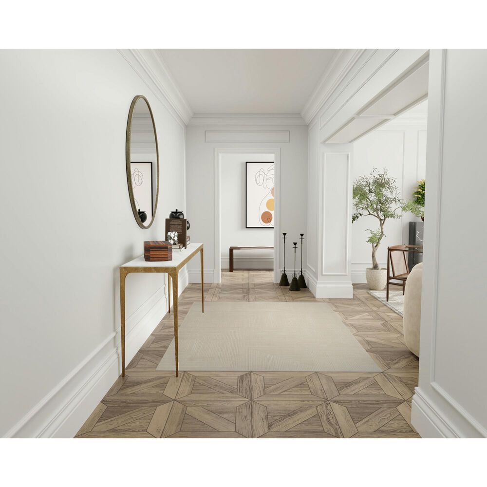 Nourison Sustainable Trends 5&#39;3&quot; x 7&#39;3&quot; Ivory Area Rug, , large