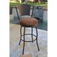 Delaware Dining Bristol 30" Patio Swivel Barstool in Sun Bronze/Sunbrella, , large