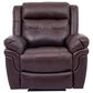 Blue River Marcel Manual Recliner in Dark Brown, , large