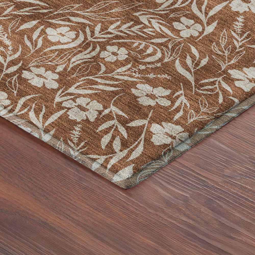 Dalyn Rug Company Soft Essentials Floral Paprika 8' x 10' Indoor/Outdoor Area Rug, , large