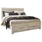 Ashley Bellaby King Storage Bed in Whitewash, , large