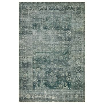 Magnolia Home Banks 2"3" x 3"9" Blue and Lagoon Area Rug, , large