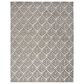 Nourison Aloha 7" x 10" Charcoal Indoor/Outdoor Area Rug, , large