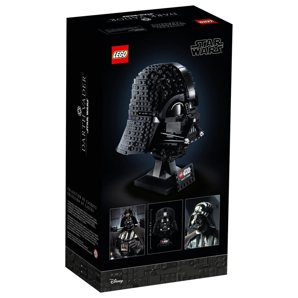 LEGO Star Wars Darth Vader Helmet Building Set, , large