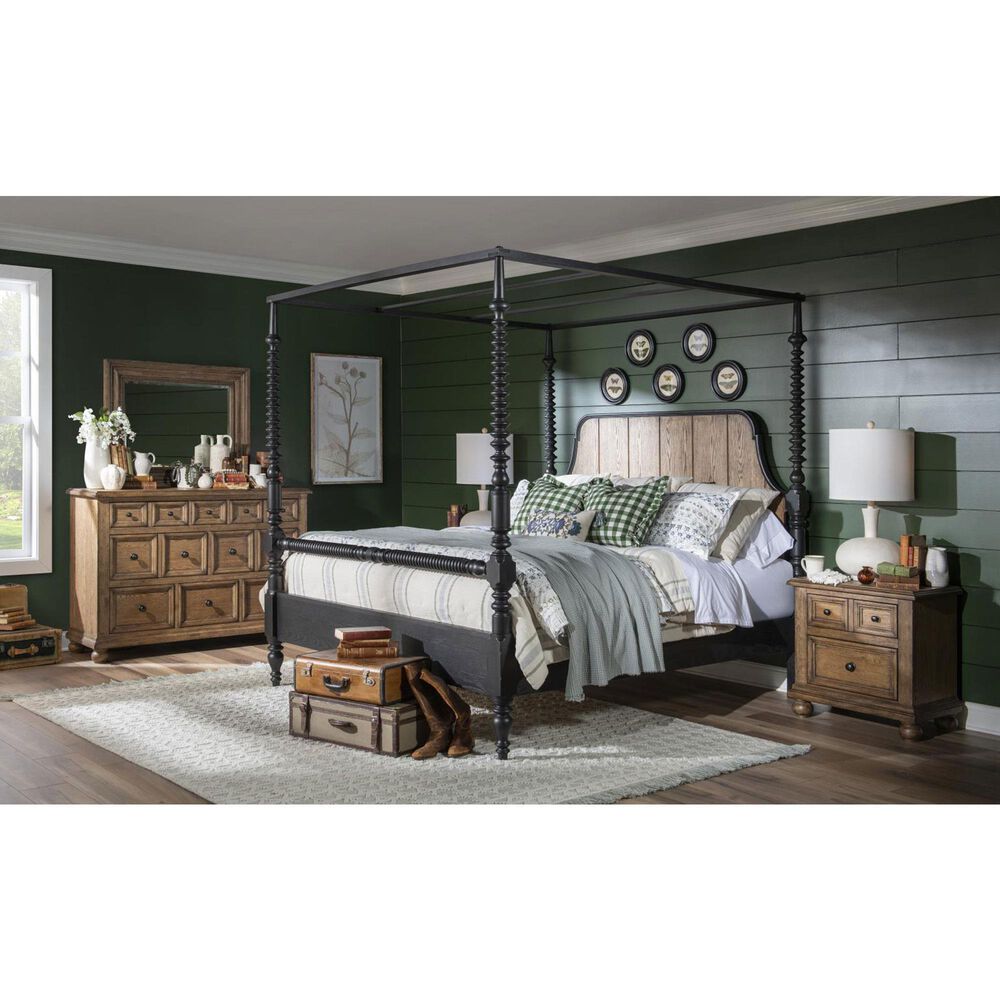 Country Living Vintage Market 8-Drawer Dresser in Barnwood Oak, , large