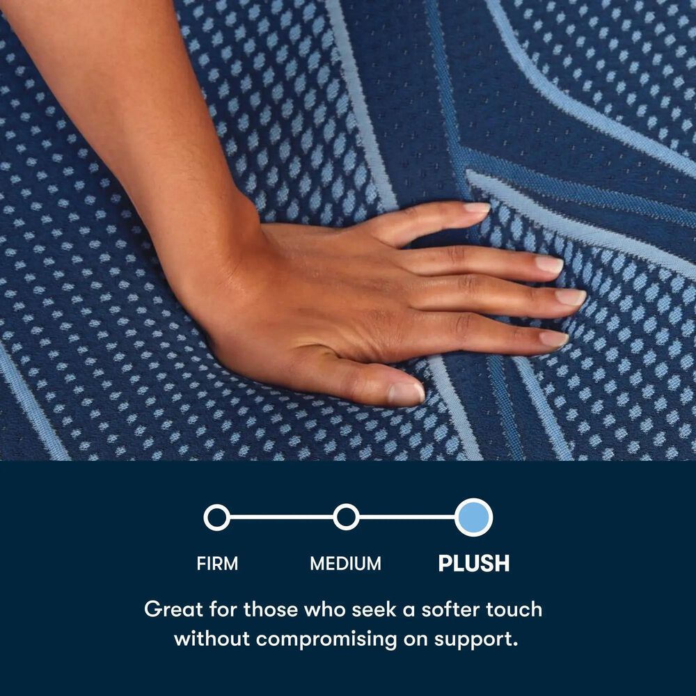 Serta iSeries NXG 2500 Hybrid Plush Full Mattress with Low Profile Box Spring, , large