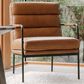 Moe"s Home Collection Verlaine Arm Chair in Brown, , large