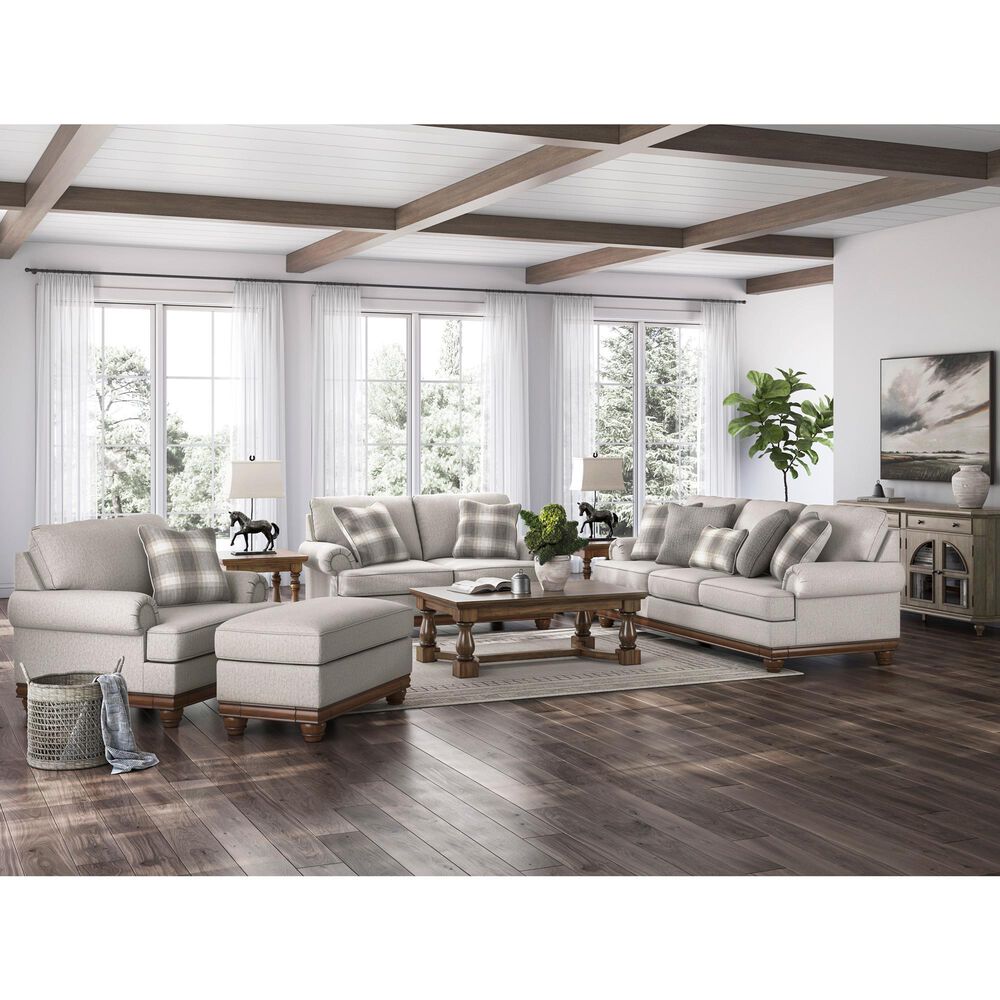 Ashley Clearbrooke Ottoman in Sandstone, , large