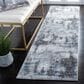 Safavieh Craft CFT850M 2"3" x 8" Blue and Grey Runner, , large